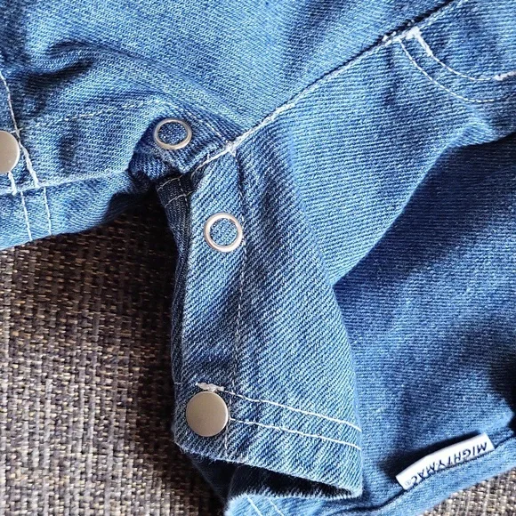 Kids Denim Overalls Chicago Bulls - Picture 4 of 8